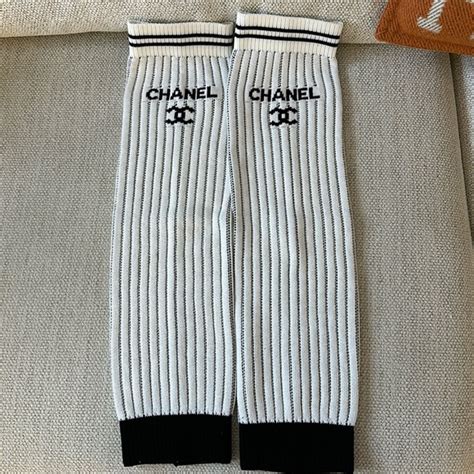 replica chanel leg warmers|Chanel Winter Accessories .